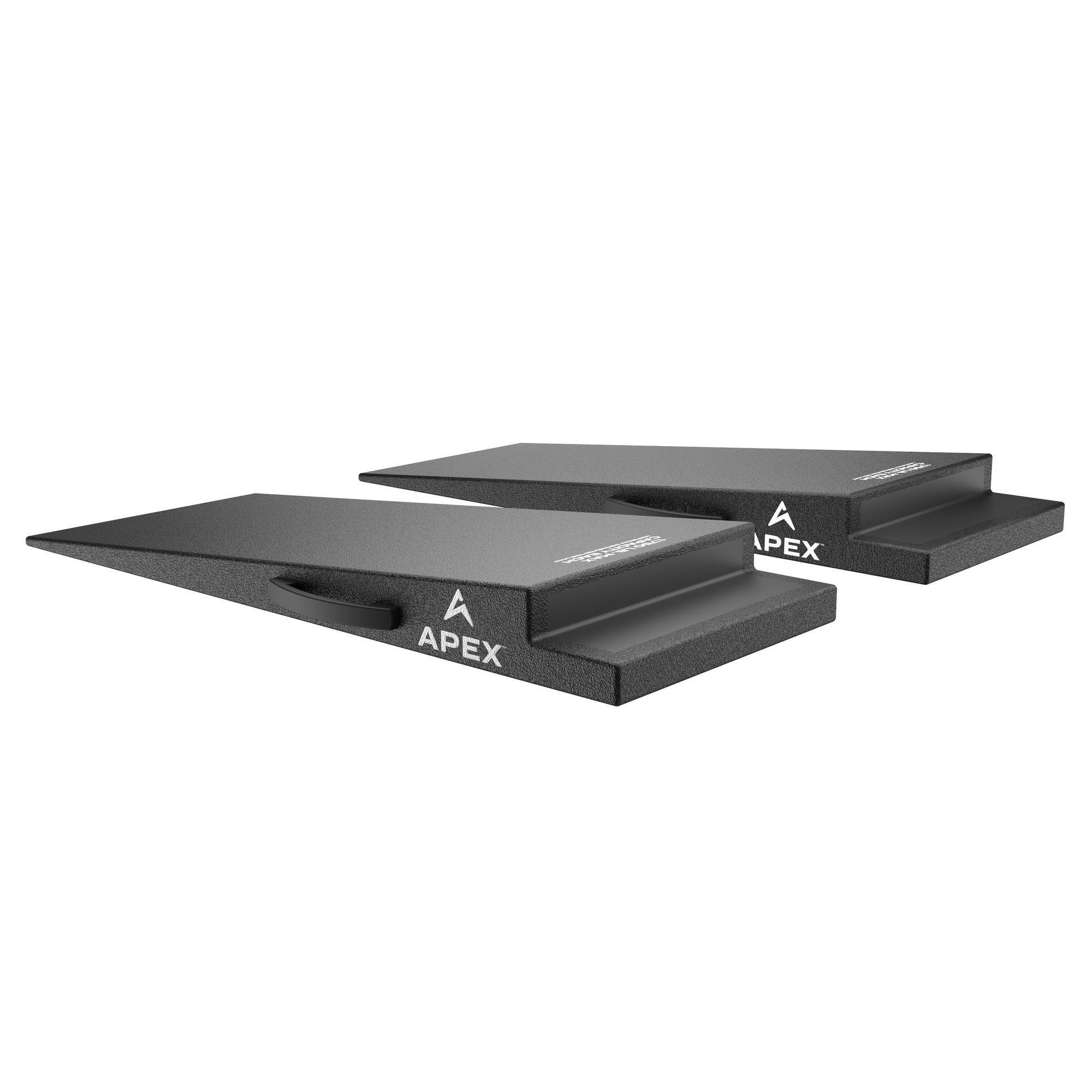 AR-335-54-TR 36" Lightweight Foam Trailer Ramp Kit 3.5” Height 5.4° Approach Angle  Set of 2